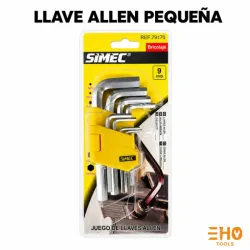 Juego de llaves Allen pequeña