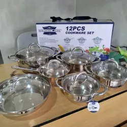 Juego inducción 12 pcs 