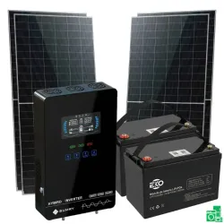 KIT SOLAR 2,5kWh + 4 PANELES LONGI 615W