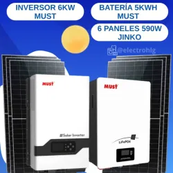 KIT SOLAR 5kWh MUST