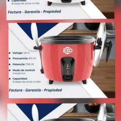 Olla arrocera 1.8L EKO