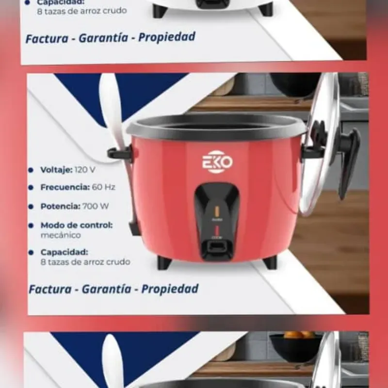 Olla arrocera 1.8L EKO