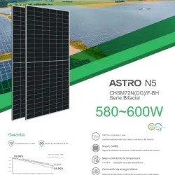 Panel Solar 590W ASTROENERGY