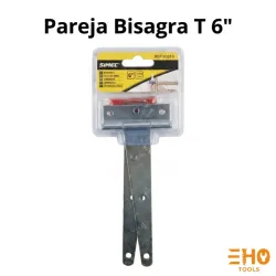 Pareja de bisagra T 6"