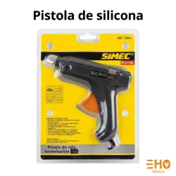 Pistola de silicona grande