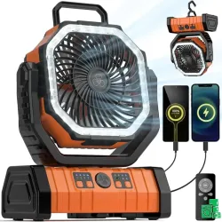 Ventilador recargable F6
