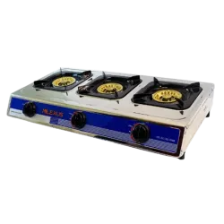 Cocina 3 quemadores Milexus