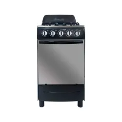 Cocina a gas 4 hornillas Premier negro