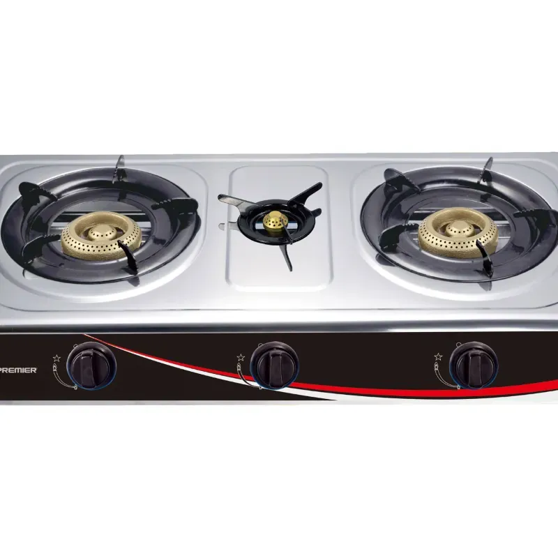 Cocina a gas Premier de 3 quemadores
