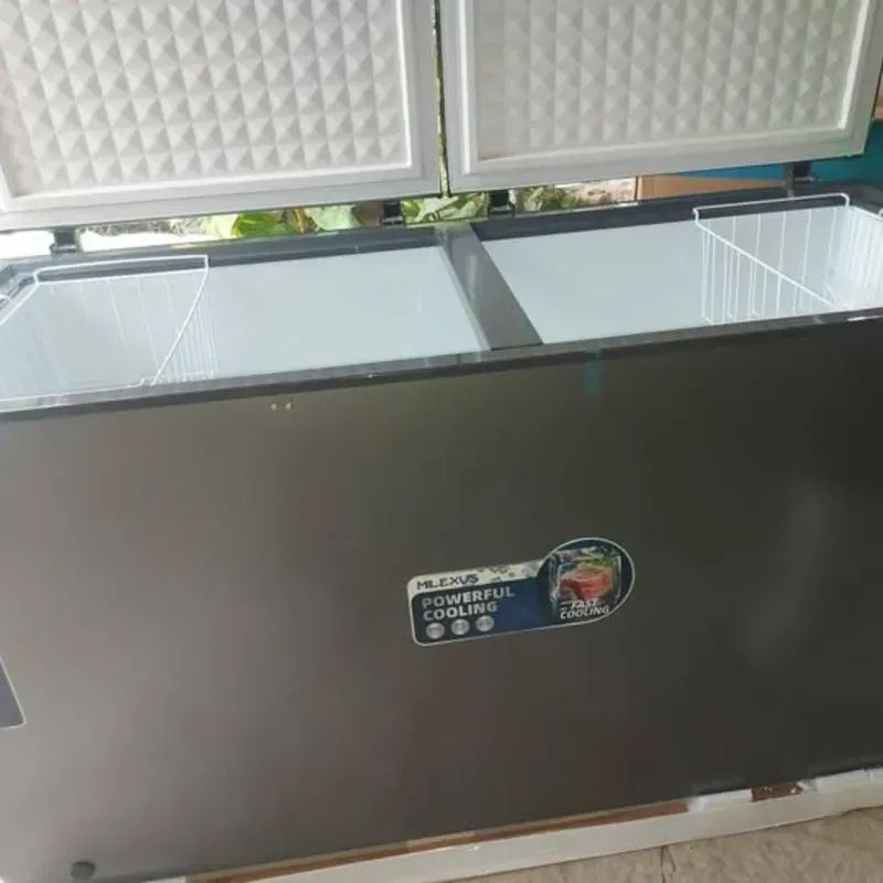 Congelador horizontal de dos puertas 20 pies MILEXUS