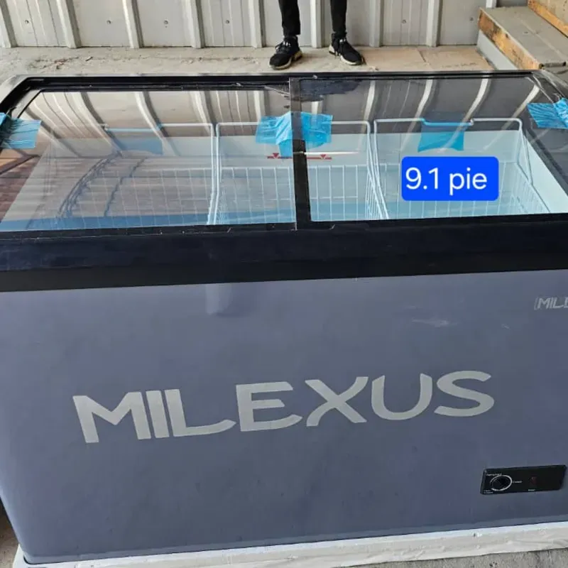 Congelador horizontal exibidor Milexus 9.1 pies
