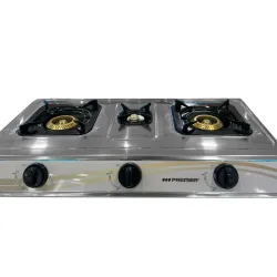 Estufa a gas Premier con 3 puestos