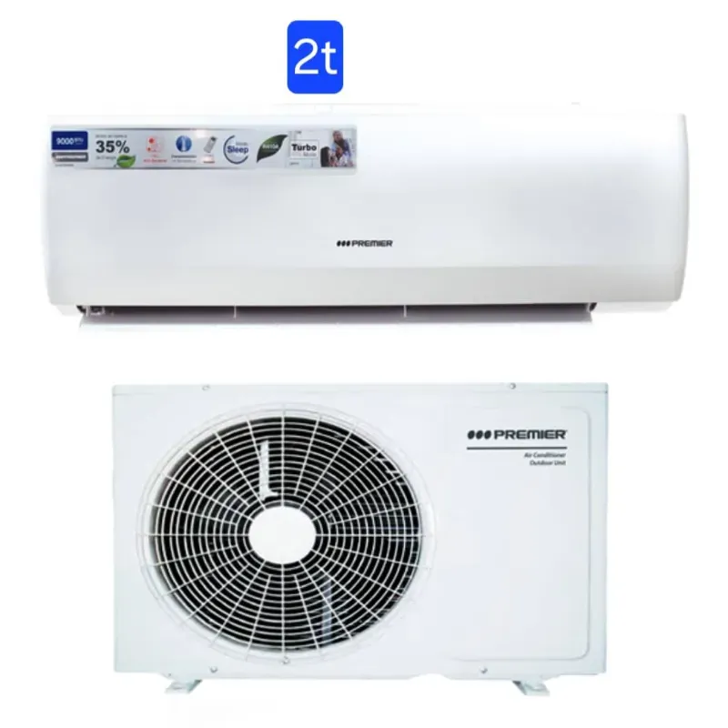 Split Premier 24000 BTU R410a 220V, tuberia Cobre (Incluye Base)