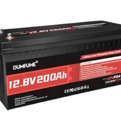 Batería 12.8vol 200ah  lipho 4