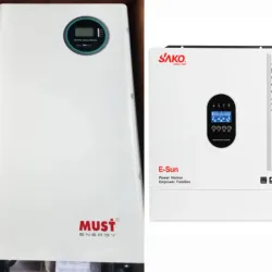 Kit Solar Inversor SAKO 12000W con Batería MUST 15360Wh