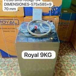 Lavadora automática Royal 9kg