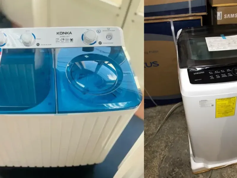 Lavadoras automáticas y semiautomáticas 