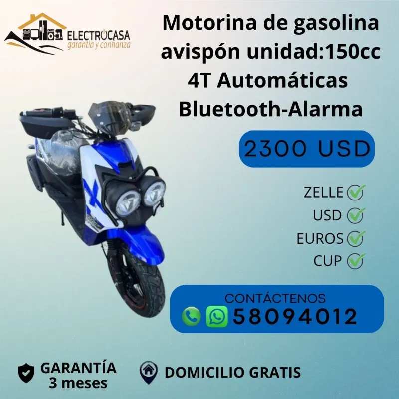 Motorina de Gasolina Avispon