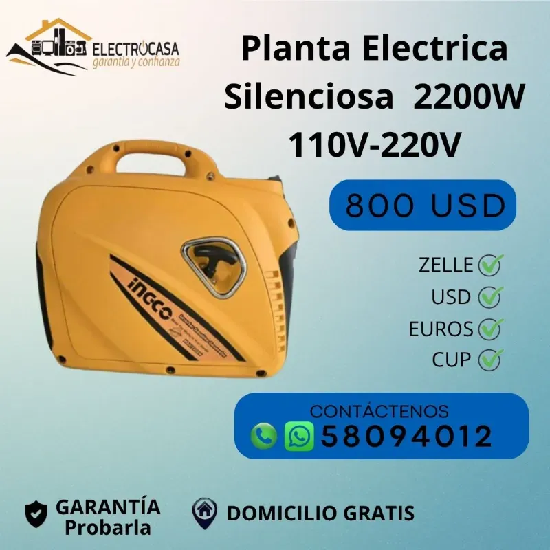 Planta Eléctrica Silenciosa