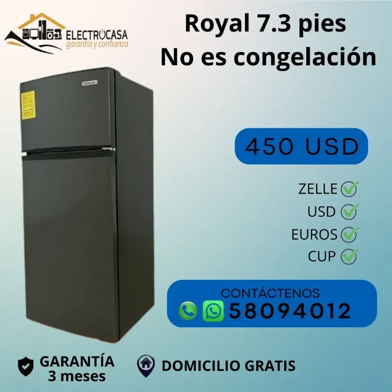 Refrigerador Royal 7.3 Pies