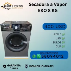 Secadora a Vapor EKO 8 KG