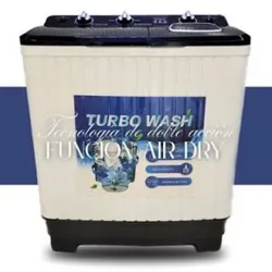 LAVADORA SEMIAUTOMÁTICA DE 7.5 KG  MARCA GODLINE