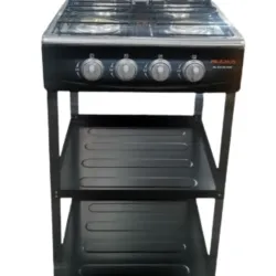 ESTUFA DE GAS CON 4 HORNILLAS Y ORGANIZADOR