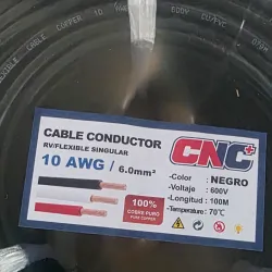 Cable 10 AWG 100% cobre