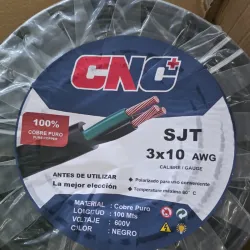 Cable royalcol 3x10 100% cobre ++ calidad plus