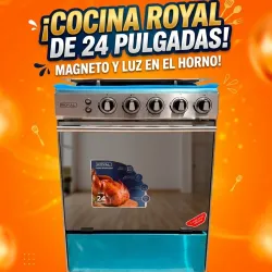 Cocina royal del 24 pulgadas