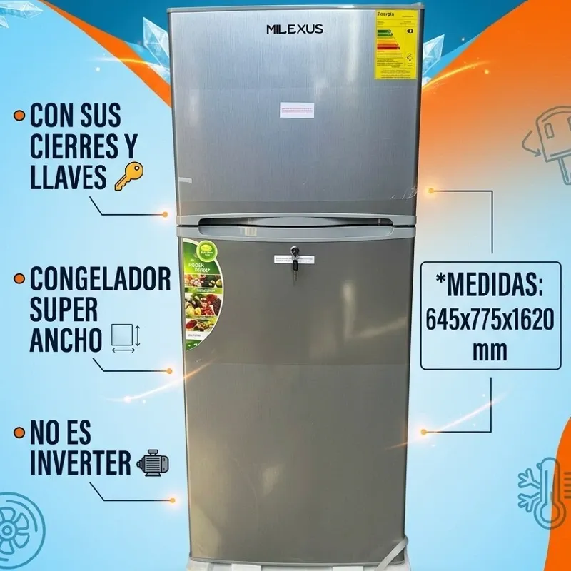 REFRIGERADOR MILEXUS 11.5 PIES