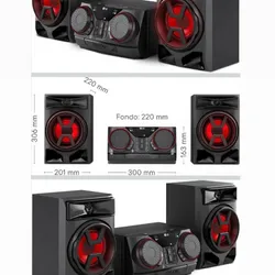Equipo de Sonido LG Diseño Horizontal