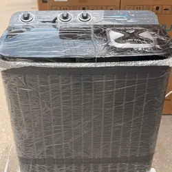 Lavadora Semiautomática Milexus de 7kg Versión Negra