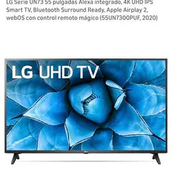 Smart TV LG de 55 pulgadas