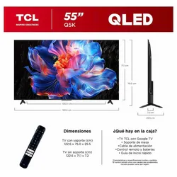 Smart TV TCL de 55 pulgadas