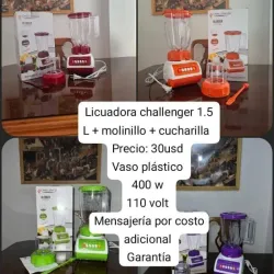 Batidora Challenger con moledor 1.5 L