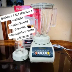 Batidora Milexus con moledor de especies 1.5L