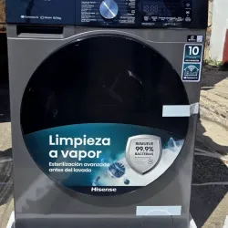 Lavadora secadora a vapor 15kg Hisense