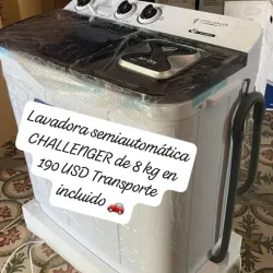 Lavadora semiautomatica Challenger 8kg
