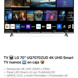 LG 70 pulgadas 