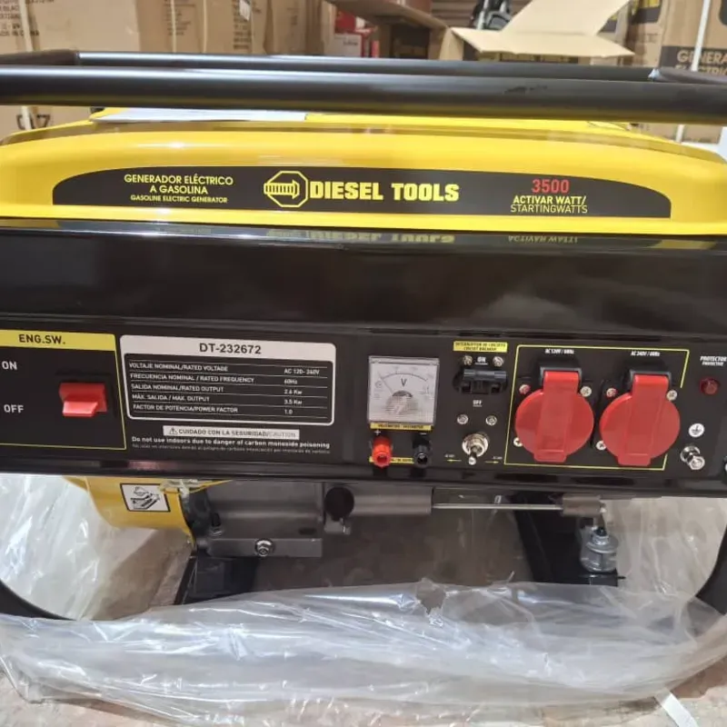 Planta eléctrica de gasolina 3500 W