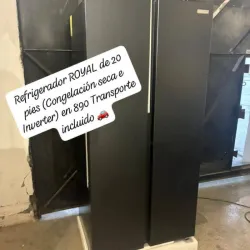 Refrigerador ROYAL de 20 pies (Congelación seca e Inverter) 