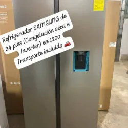Refrigerador SAMSUNG de 24 pies (Congelación seca e Inverter) 