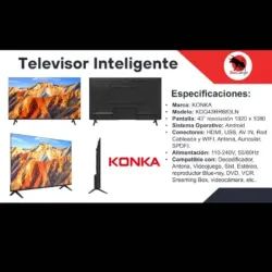 Smart Tv de 43'' Konka