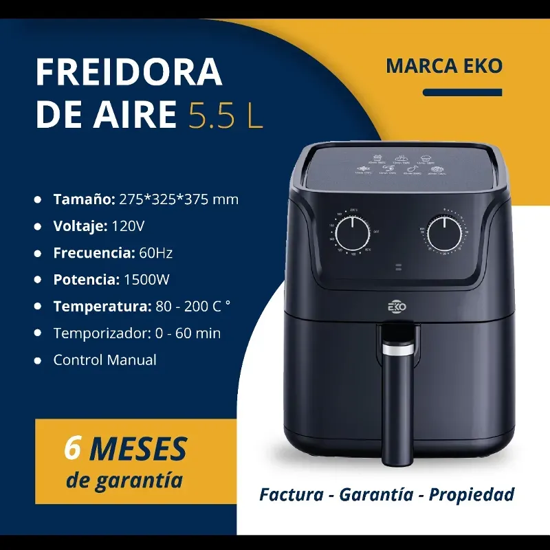 Freidora de aire EKO