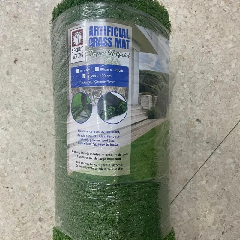 Rollos de cesped artificial 1x4m 