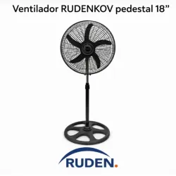 Ventilador de pedestal de 18''