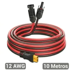 Cable Adaptador Solar XT60i a MC4 (10 Metros)