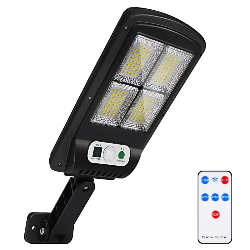 30W Lampara Solares LED Exterior Con Sensor De Movimiento