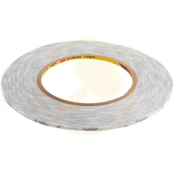 Adhesivo - Cinta Doble Cara 3Mm X 3M - Blanca.